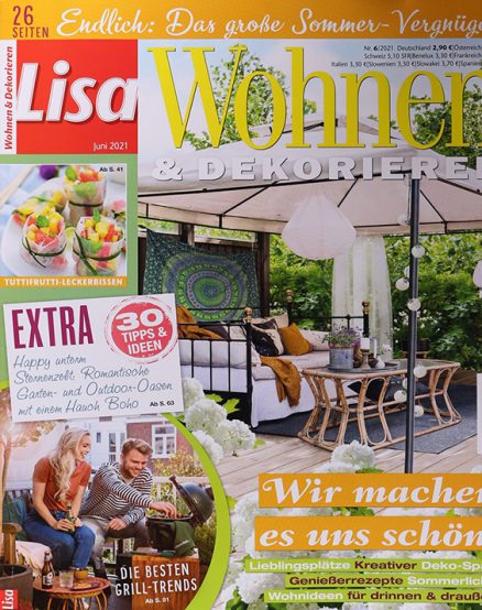 Lisa Wohnen Dekorieren 1256 0621 FMT